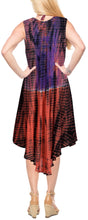 Load image into Gallery viewer, la-leela-rayon-tie-dye-beach-halter-casual-dress-beach-cover-upes-long-digital-violet_576-plus-size