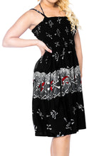 Load image into Gallery viewer, LA LEELA Women&#39;s One Size Beach Dress Tube Dress Blue One Size Halloween Prints