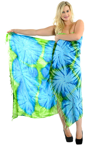 la-leela-rayon-swimwear-women-wrap-sarong-tie-dye-74x47-parrot-green_4396-green_l643
