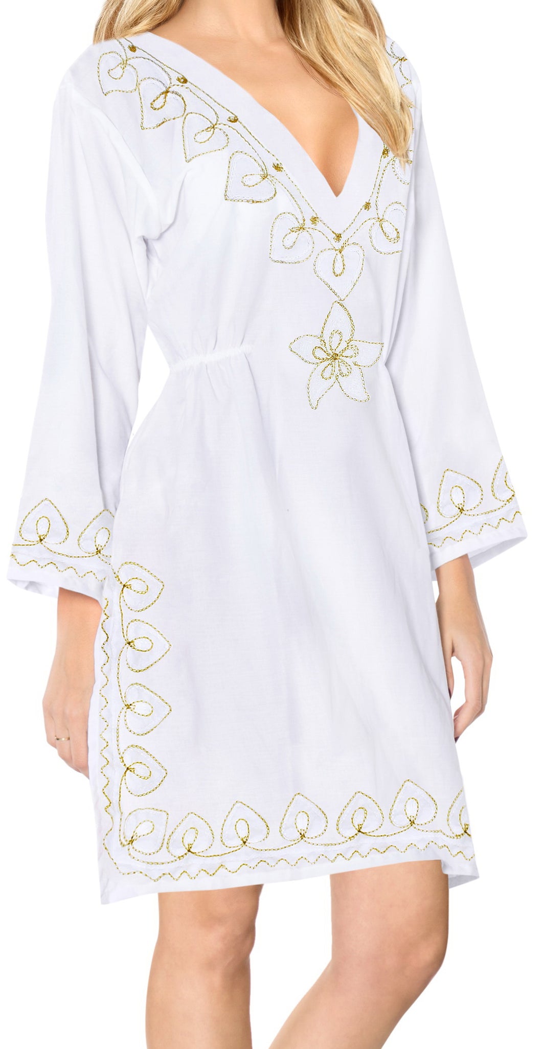 la-leela-rayon-womens-kaftan-style-nightgown-cover-up-dress-bathing-suit   White_i823 124758