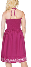 Load image into Gallery viewer, la-leela-evening-beach-swimwear-rayon-solid-beach-womens-long-dress-rani-2138-one-size