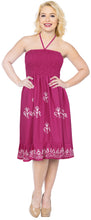 Load image into Gallery viewer, la-leela-evening-beach-swimwear-rayon-solid-beach-womens-long-dress-rani-2138-one-size