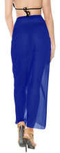 Load image into Gallery viewer, la-leela-sheer-chiffon-beach-women-wrap-sarong-solid-90x42-royal-blue_1742