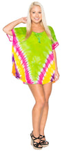 Load image into Gallery viewer, Women&#39;s Caftan Cover up Rayon Beach Swimwear MAXI DRESS Women BeachwearTie Dye T
