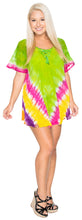 Load image into Gallery viewer, Women&#39;s Caftan Cover up Rayon Beach Swimwear MAXI DRESS Women BeachwearTie Dye T