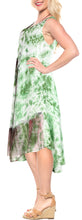 Load image into Gallery viewer, la-leela-rayon-tie-dye-beach-halter-casual-dress-beach-cover-up-long-digital-sea-green_514-plus-size