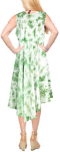 Load image into Gallery viewer, la-leela-rayon-tie-dye-beach-halter-casual-dress-beach-cover-up-long-digital-sea-green_514-plus-size