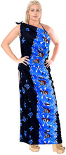Load image into Gallery viewer, la-leela-soft-light-cover-up-swim-wrap-sarong-printed-78x39-bright-blue_2790