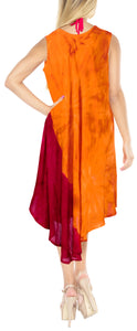 la-leela-rayon-tie-dye-beach-womens-casual-dress-beach-cover-up-wear-orange-647-plus-size