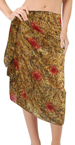 LA LEELA Women's Hawaiian Sarongs For Women Plus Size Beach Wrap 72