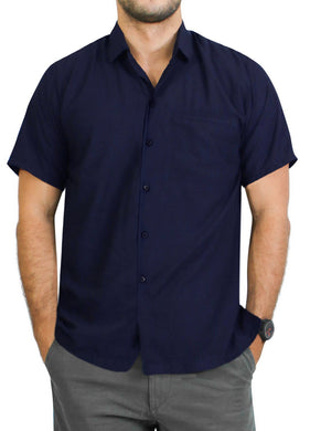la-leela-mens-regular-size-beach-hawaiian-shirt-aloha-tropical-beach-front-pocket-short-sleeve-navy-blue