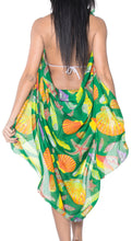 Load image into Gallery viewer, LA LEELA Women&#39;s Beach Cover Up Pareo Canga Swimsuit Sarong One Size Green_D238