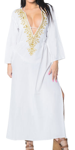 la-leela-womens-beach-swimsuit-for-women-cover-ups-bikini-cover-up-Ghost White_V359