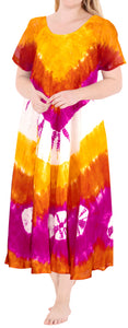 la-leela-rayon-tie-dye-casual-long-beach-womens-dress-beach-cover-up-orange-113-one-size