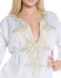 la-leela-womens-beach-cover-up-blouse-top-white_n826-osfm-8-14-white_n826