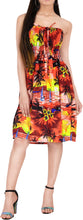 Load image into Gallery viewer, LA LEELA Tube For Women Beachwear Hawaiian Print Female Tube Dress Skirt Swimsuit Coverup