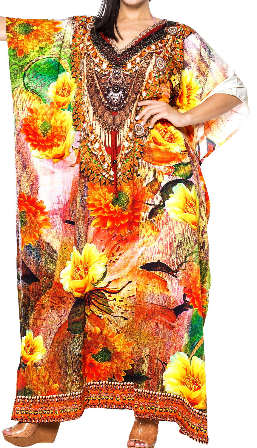 la-leela-soft-digital-top-caribbean-long-caftan-womens-multi-206-one-size-multicolor_v566