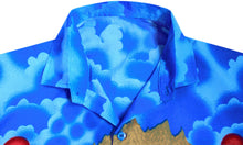 Cargar imagen en el visor de la galería, la-leela-shirt-casual-button-down-short-sleeve-beach-shirt-men-aloha-pocket-Shirt-Blue_W58