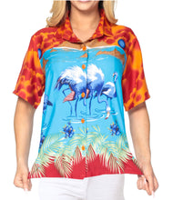 Load image into Gallery viewer, Women Hawaiian Shirt Blouses Beach Top Tank Casual Aloha Holiday Sport Boho