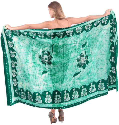 la-leela-rayon-hawaiian-bathing-suit-girls-sarong-batik-78x42-green_4149