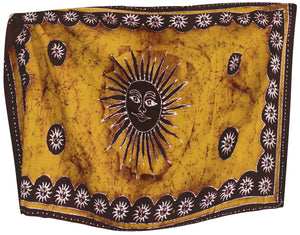 LA LEELA Rayon Batik Swimwear Wrap Party Swim Male Pareo 72"X42" Brown 6606 130629