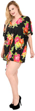Load image into Gallery viewer, la-leela-bikni-swimwear-soft-fabric-printed-beachwear-loose-cover-up-osfm-14-28-l-4x-red_1984