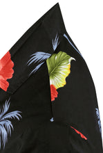 Load image into Gallery viewer, la-leela-shirt-casual-button-down-short-sleeve-beach-shirt-men-aloha-pocket-Shirt-Halloween Black_W365