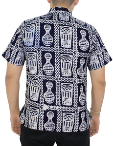 la-leela-mens-relaxed-casual-beach-hawaiian-shirt-aloha-tropical-beach-front-pocket-short-sleeve-navy-blue