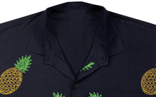 Load image into Gallery viewer, la-leela-mens-beach-hawaiian-casual-aloha-button-down-short-sleeve-shirt-navy-blue_w854