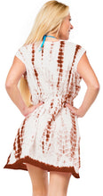 Load image into Gallery viewer, Beach wear Cruise Wear Caftan Tunic Top Poncho Coverup Swimsuit Bikini Brown