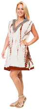 Load image into Gallery viewer, Beach wear Cruise Wear Caftan Tunic Top Poncho Coverup Swimsuit Bikini Brown