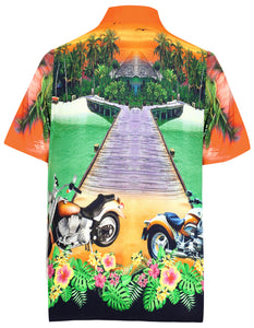 la-leela-mens-casual-beach-hawaiian-shirt-aloha-relaxed-tropical-beach-front-pocket-short-sleeve-orange