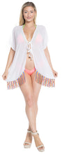 Load image into Gallery viewer, la-leela-chiffon-solid-sundress-kimono-women-osfm-14-18-l-2x-white_764