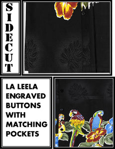 la-leela-shirt-casual-button-down-short-sleeve-beach-shirt-men-aloha-pocket-Shirt-Halloween Black_W370