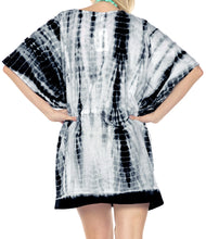 Load image into Gallery viewer, la-leela-cotton-tie-dye-bikini-cover-up-swimsuit-osfm-14-28-l-4x-black_3681