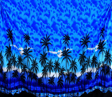 Load image into Gallery viewer, la-leela-men-sarong-soft-light-printed-swimwear-resort-pareo-boys-wrap-72x42-blue_3078