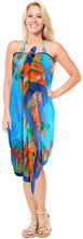 Load image into Gallery viewer, la-leela-sheer-chiffon-beach-long-swimsuit-sarong-digital-78x39-blue_1312