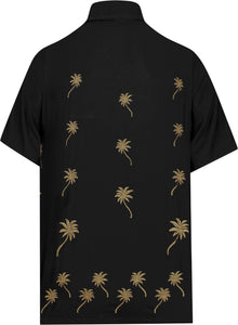 la-leela-mens-beach-hawaiian-casual-aloha-button-down-short-sleeve-shirt-Halloween Black_W840
