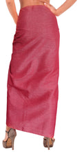 Load image into Gallery viewer, LA LEELA Women&#39;s Swimwear Cover Up Beach Sarong Swimsuit Wrap One Size Red_D748