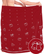 Load image into Gallery viewer, la-leela-christmas-santa-solid-beach-wear-swim-bathing-mens-72x42-red_6653