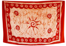 Load image into Gallery viewer, La Leela Men&#39;s Hawaiian Beach Wrap Sheer Sarong Swimming Bathing Suit Towel Beachwear Swim Pareo Cover up Long 72&quot;X42&quot;  Orange 134542