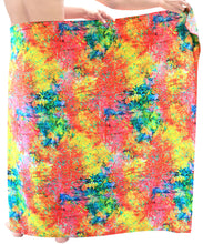 Load image into Gallery viewer, LA LEELA Soft Light Digital Surf Beach wear lounge Wrap Mens 72&quot;X42&quot; Multicolor 6675 134619