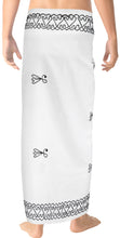 Load image into Gallery viewer, la-leela-men-sarong-rayon-solid-hawaiian-swimsuit-wrap-casual-boys-72x42-white_6686