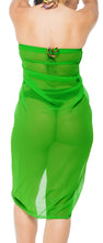 Load image into Gallery viewer, LA LEELA Women&#39;s Wrap Beach Swimwear Cover Up Pareo Sarong 78&quot;x42&quot; Green_G179
