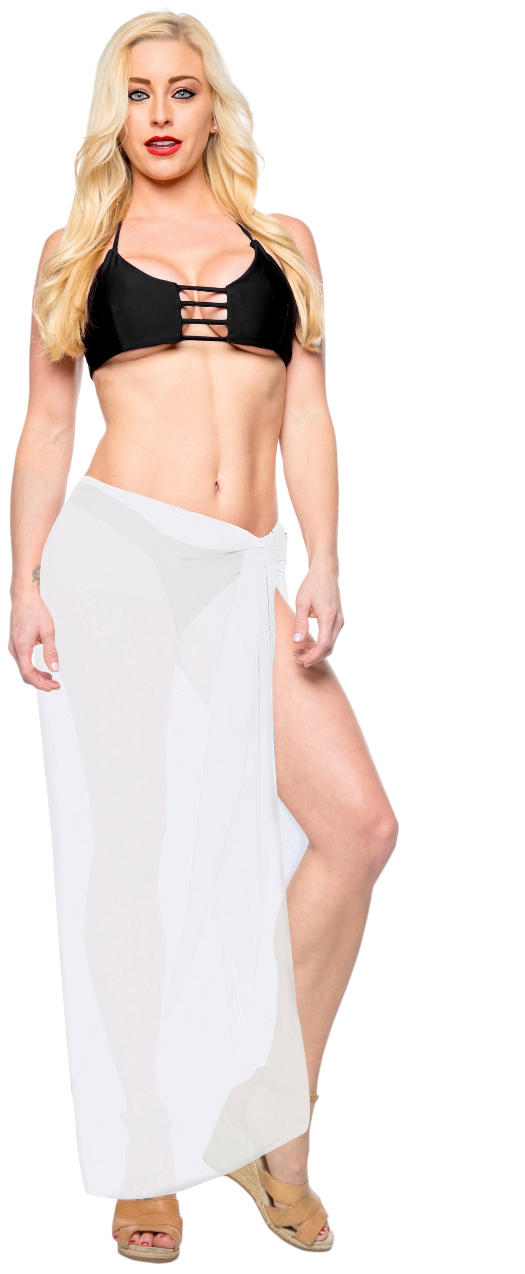 LA LEELA Women's Swimwear Pareo Sarong Bikini Coverups Wrap 78