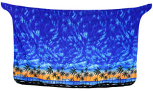 Load image into Gallery viewer, LA LEELA Women&#39;s Sarong Beach Blanket Pareo Wrap Skirt Tie One Size Blue_E442