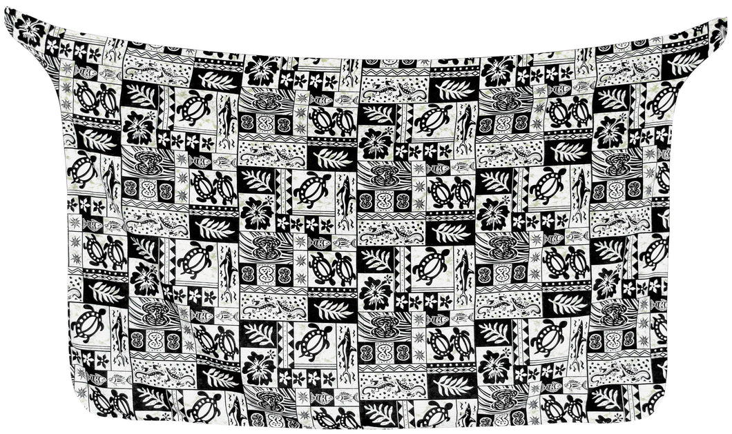 LA LEELA Women's Sarong Swimsuit Cover Up Summer Beach Wrap One Size Black_E436