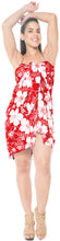 Load image into Gallery viewer, LA LEELA Women&#39;s Beach Cover Up Sarong Swimsuit Cover-Up Pareo One Size Red_E431