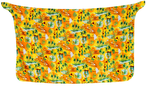 LA LEELA Women's Beach Cover Up Bikini Sarong Swimsuit Wrap One Size Orange_E420