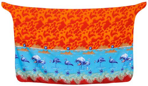 LA LEELA Women's Beach Cover Up Bikini Sarong Swimsuit Wrap One Size Orange_E409